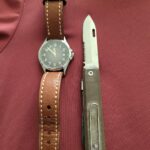 Back to work Monday. . . Berny watch and James Knife