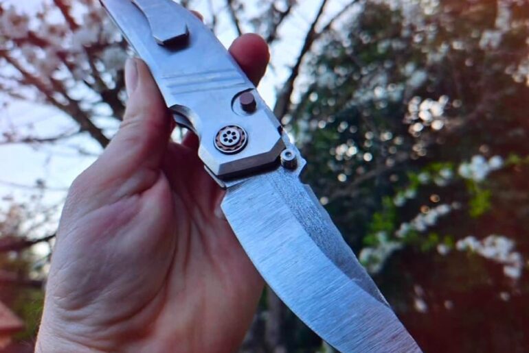 A little look at my BHK: Serenity Proto. Had to take advantage of our Cherry tree blossoming.