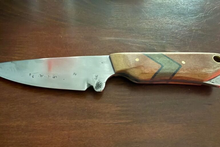 Made my first knife!