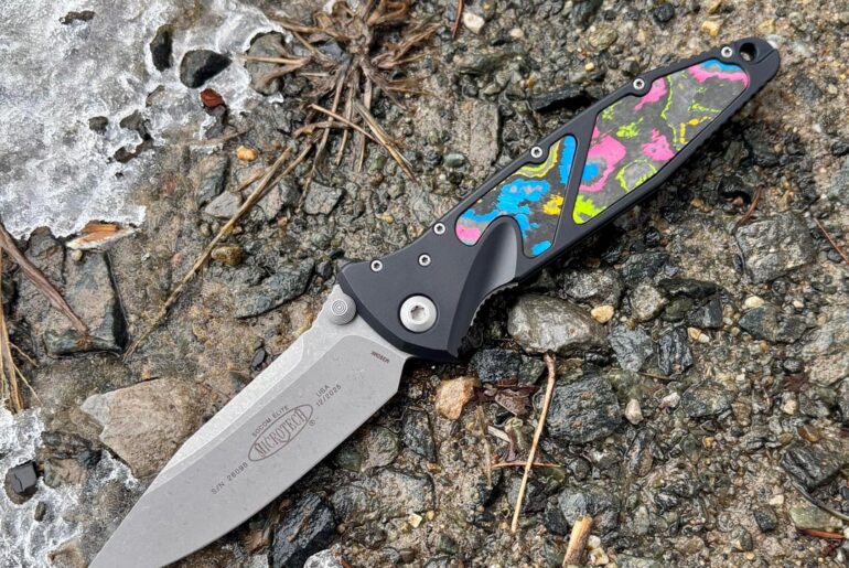 Just got 80s CamoCarbon inlays in my Microtech SOCOM Elite