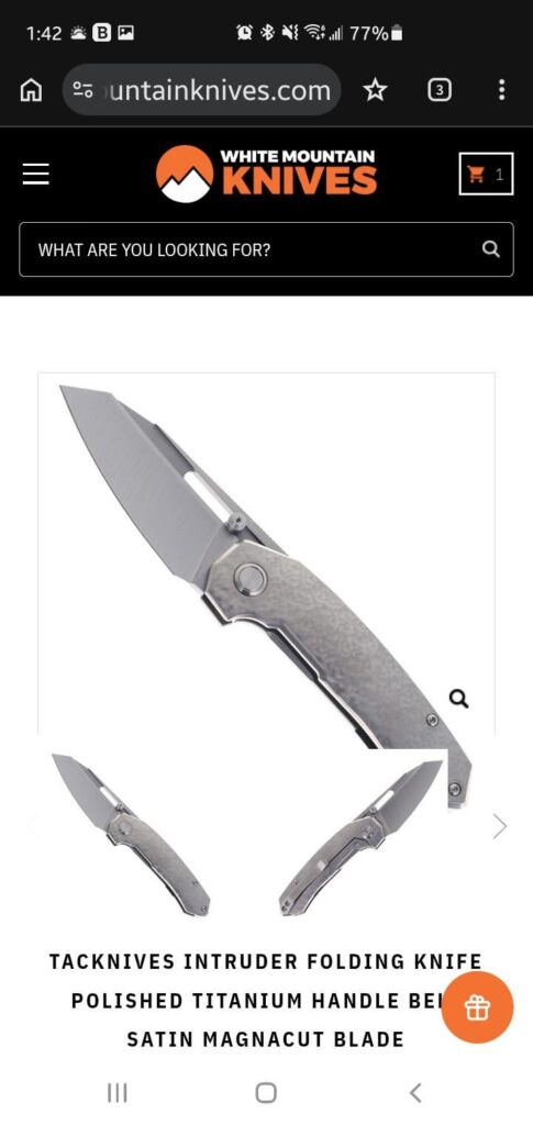 Tacknives Intruder R2