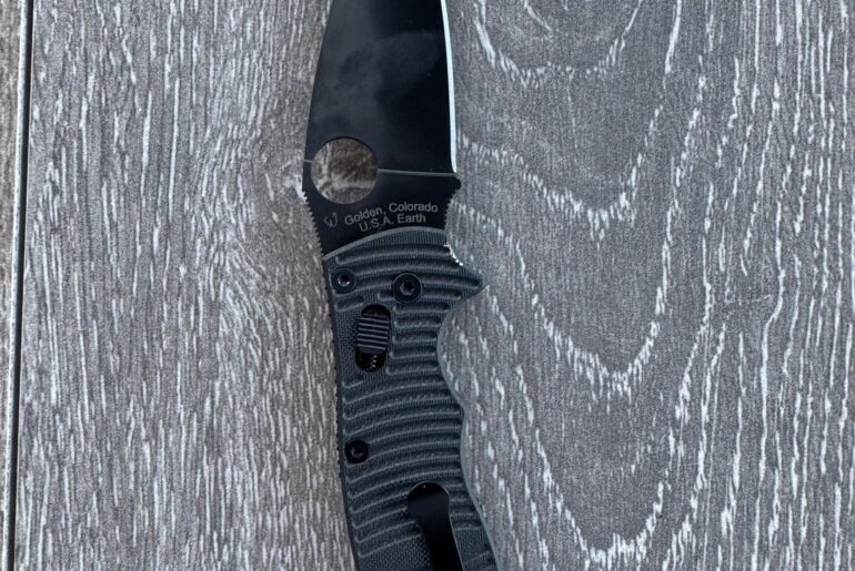 NKD! Spyderco Manix 2 Salt.