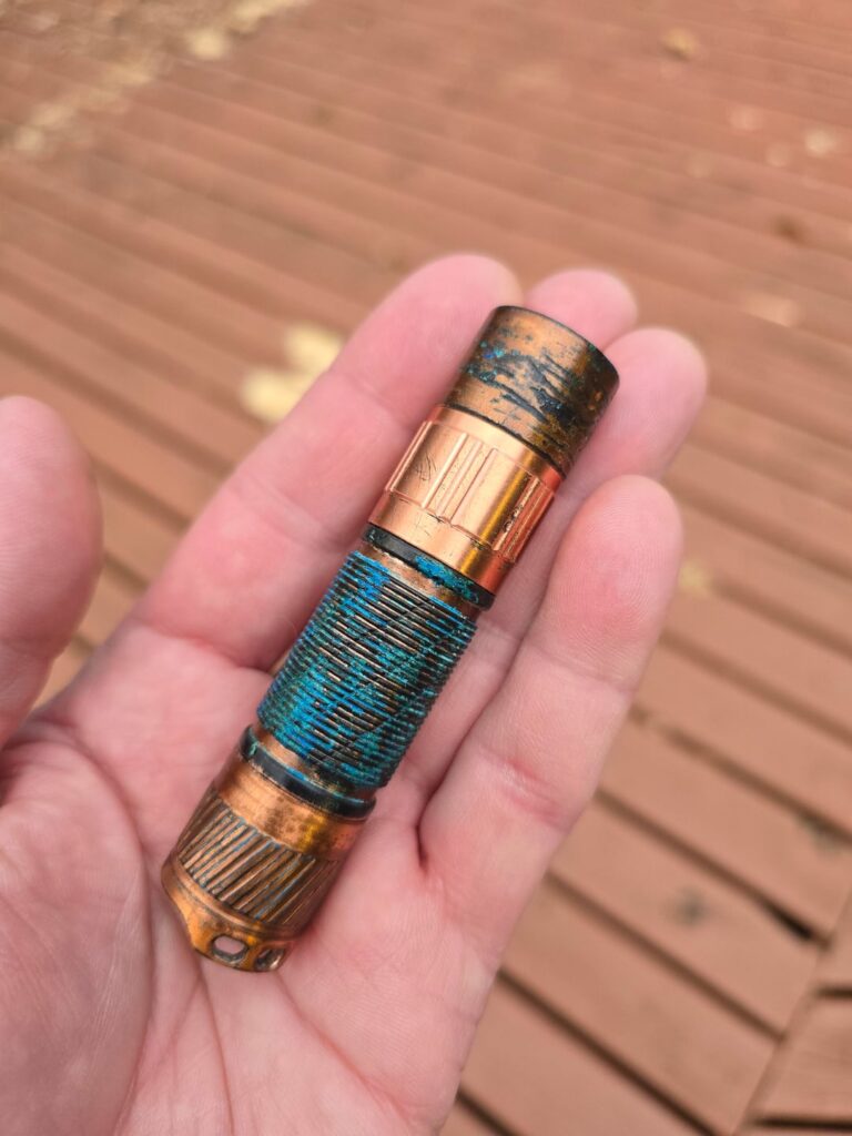 Juat starting to try copper patinas.