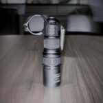 In the pursuit for the perfect 18350 LEP - Sanded down the clip more, grip tape to fill tube gap for just right tension.