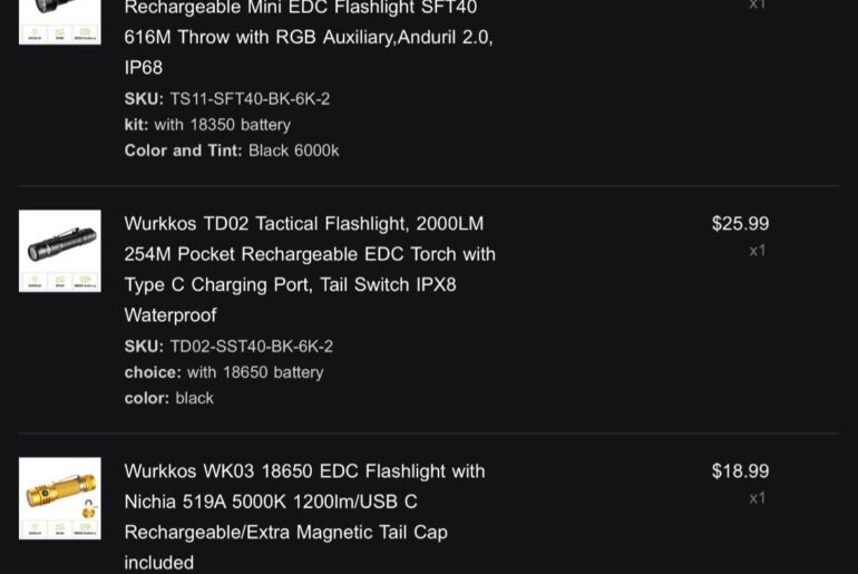 First wurkkos order. Probably not my last