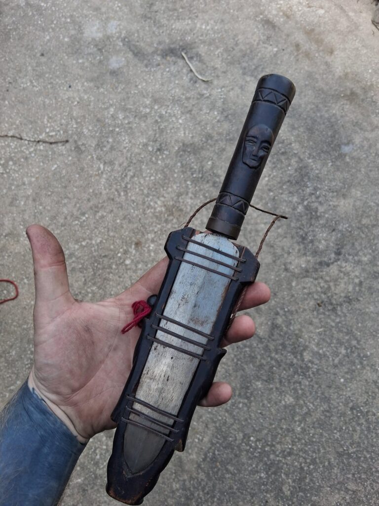 Formosian Tribal headhunter ceremonial dagger.