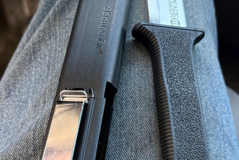 The smaller one is just right