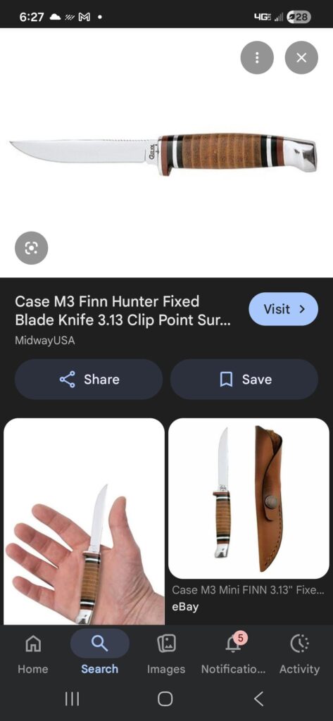 Worst knife I've ever bought. Case mini finn m2