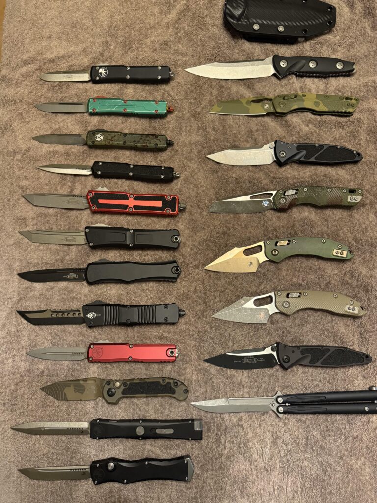 My current state of my microtech collection