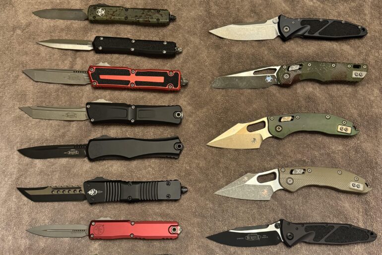 My current state of my microtech collection