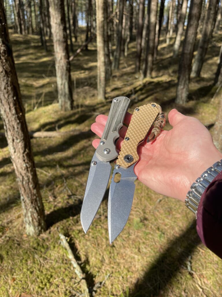 Hard to beat combo: CRK large Inkosi Insingo and Strider SnG DGG