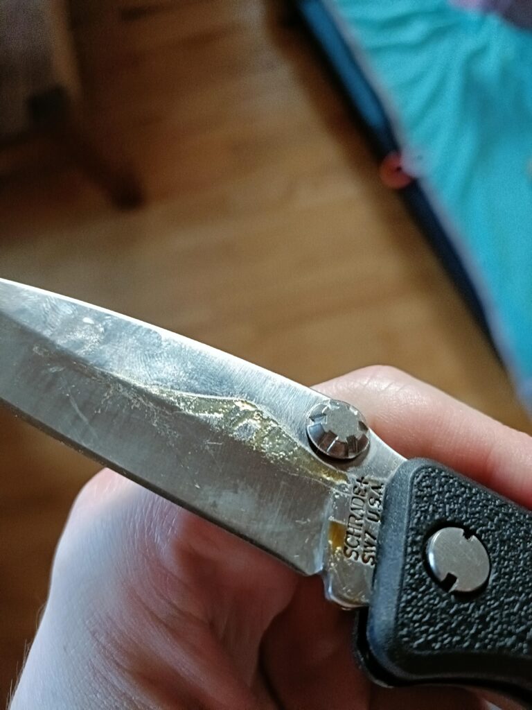 Cleaning Schrader sw7