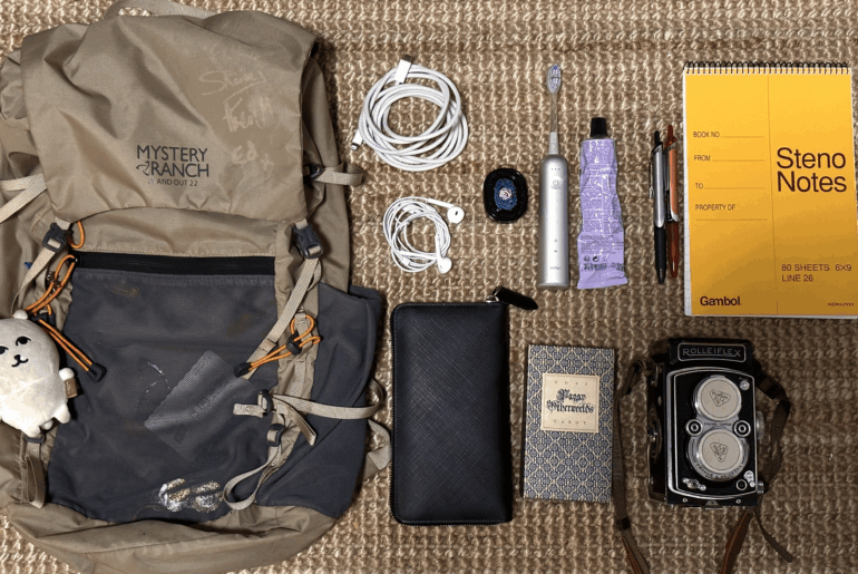 Everyday carry in my Mystery Ranch in and out 22.