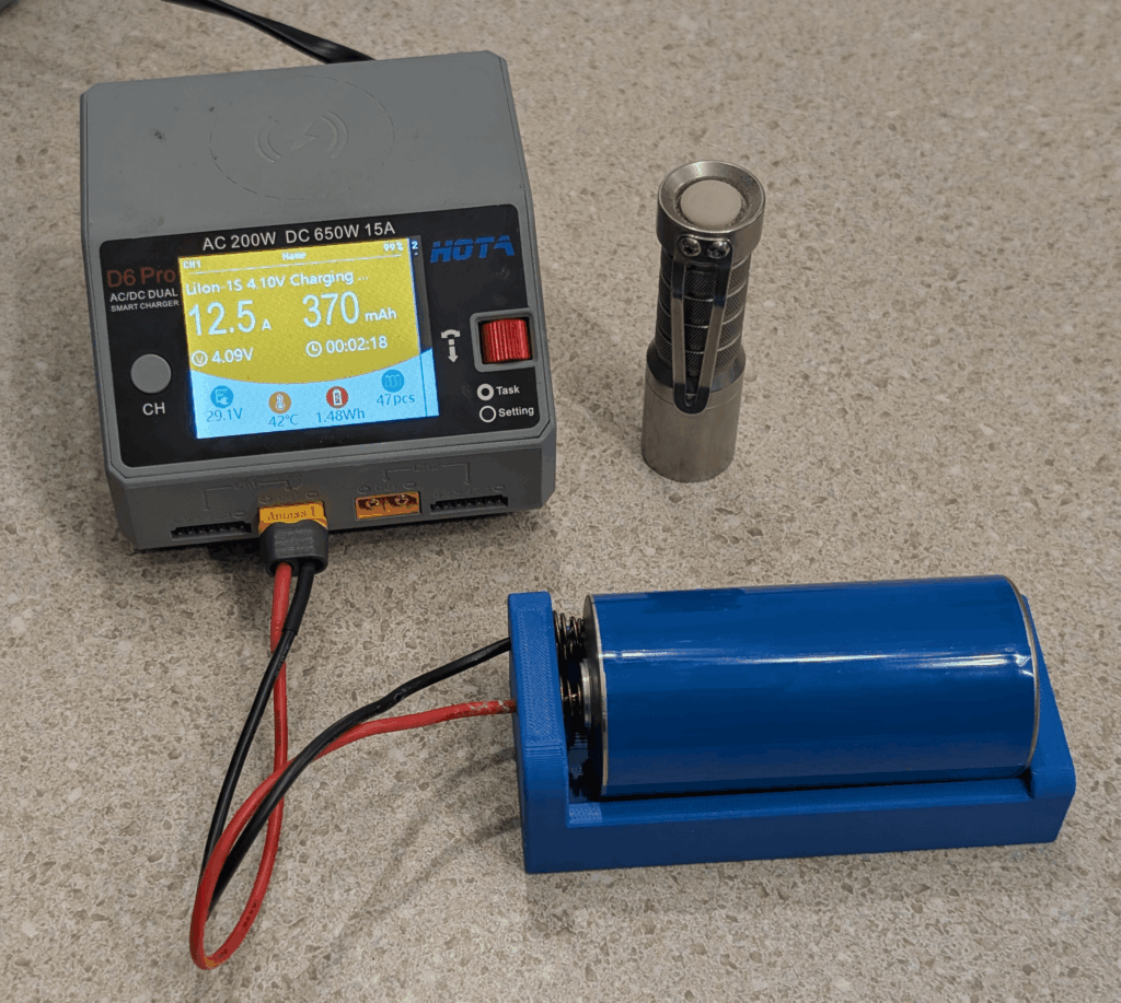 How do y'all charge your bigboi cells?