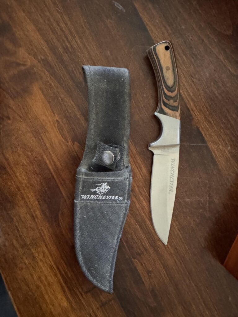 Any info on this Winchester hunting knife? Inherited this from my Grandpa, and have never seen this brand before.