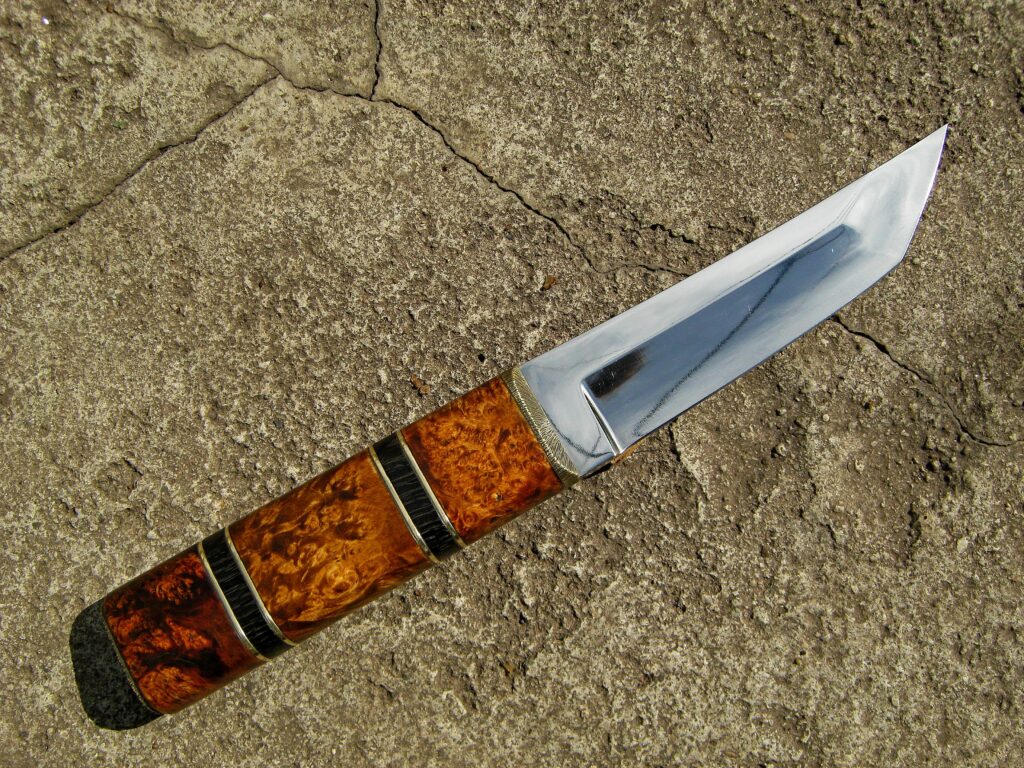 A knife that I made with my own hands.