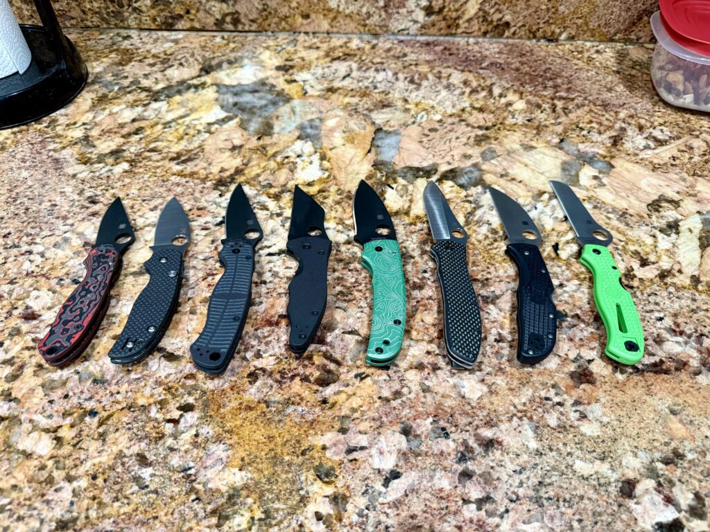 A month ago I owned Zero Spyderco’s