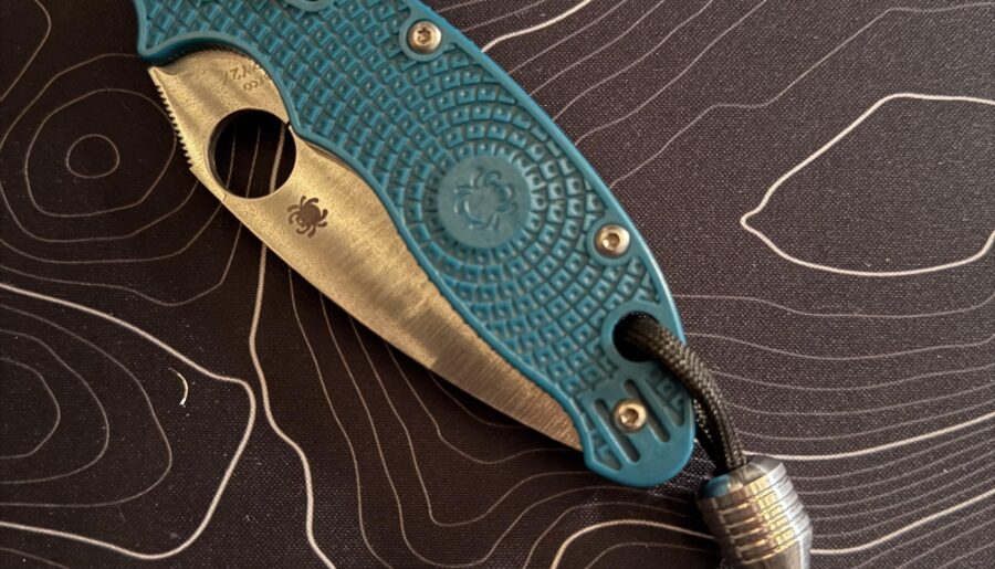 First try at making a lanyard bead on the lathe.