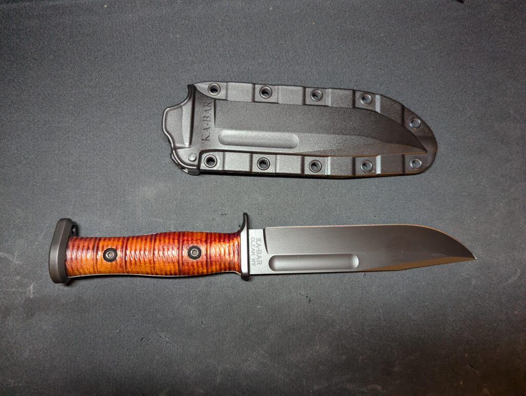 NKD! Kabar Slabby + Carrolls Custom Scales