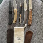 Four knives and a pen