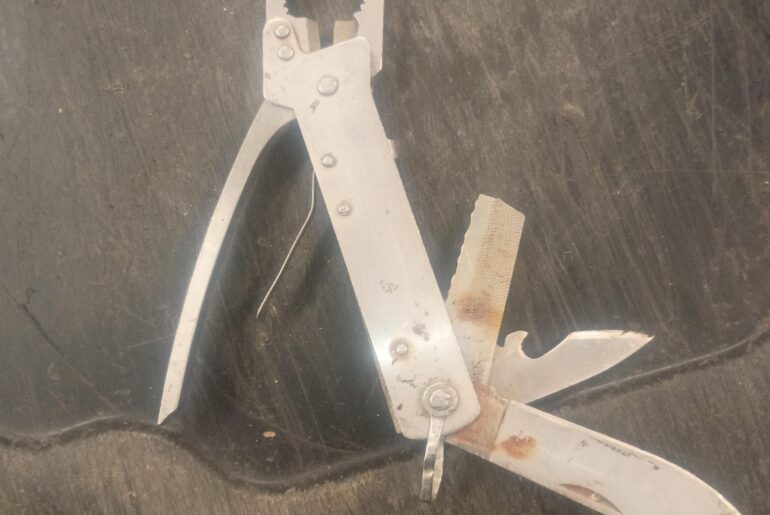 Surge is at the tool hospital in Oregon. Lost the 12$ substitute pawn shop Bolster. Late FIL's old school tool saving the day till the daily driver comes back in a week