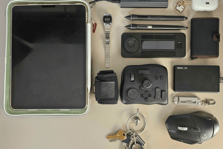 EDC of an animation student struggling to finish his final animated film.