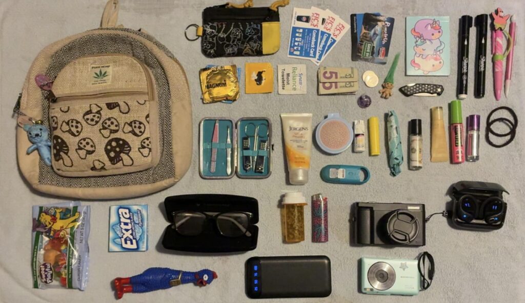 What can you tell about me from my bag?
