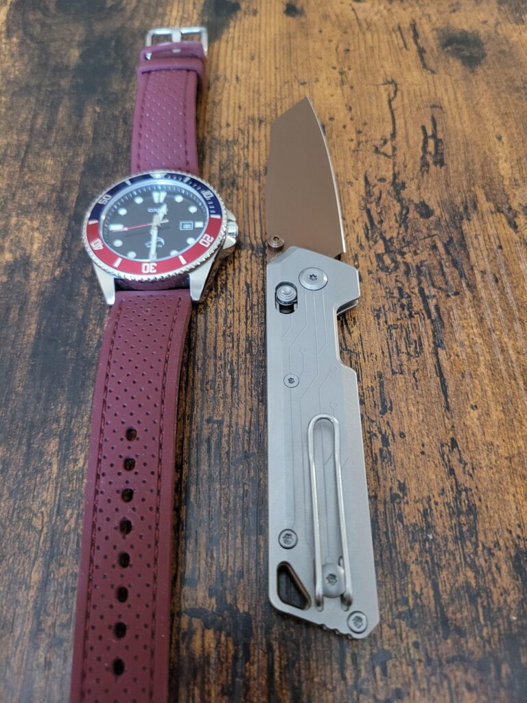 First carry with my Vosteed Parallel. Paired with the Casio Duro