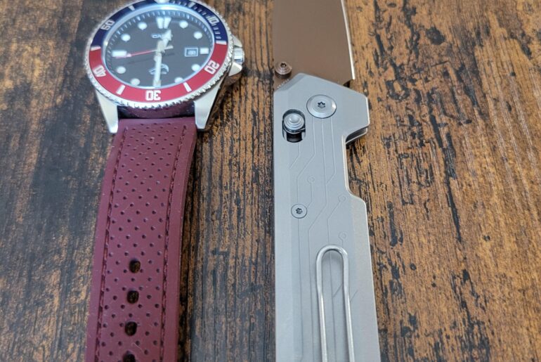 First carry with my Vosteed Parallel. Paired with the Casio Duro