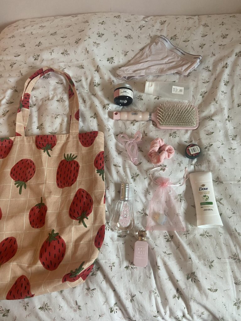 What I keep in my emergency bag