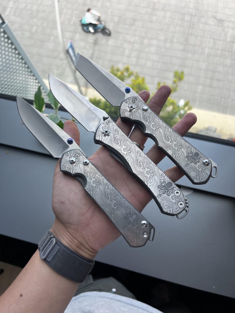 Prometheus Design Werx Exclusive Wave Sebenza, Umnumzaan, and Inkosi