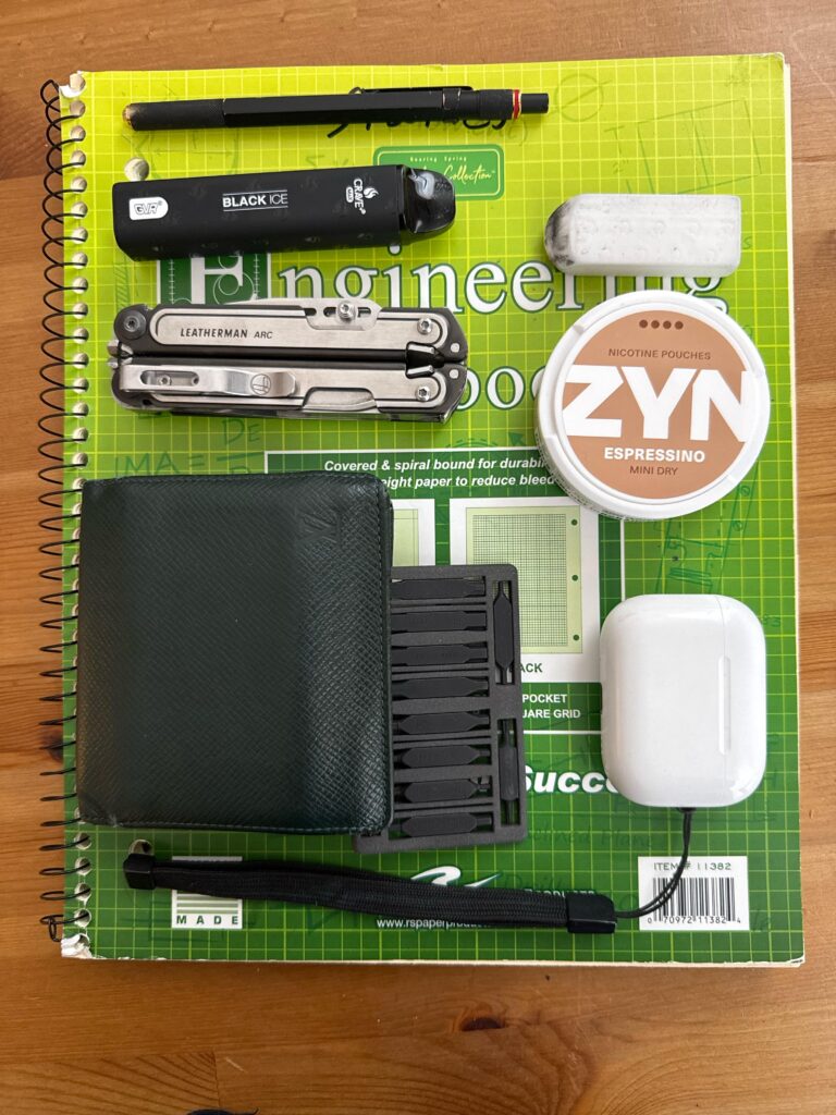 EDC as an ex blue collar engineering student. lol