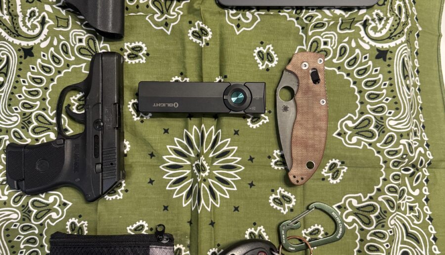 Pre shower pocket dump