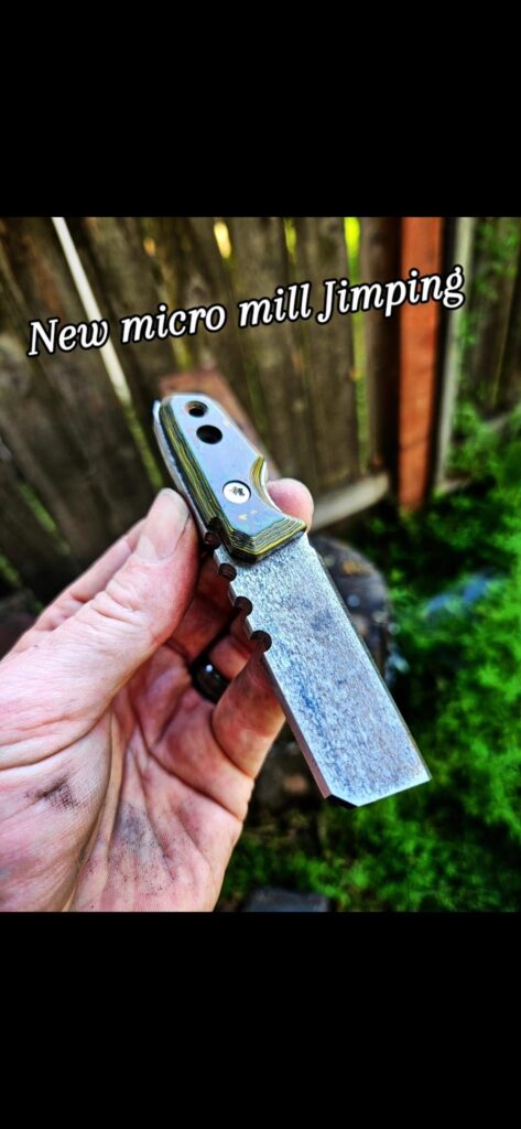 What do you all think of this Milled Jimping? Too aggresive or just right?