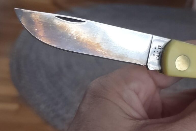 Patina build up on my Case Sod Buster. It's getting there!