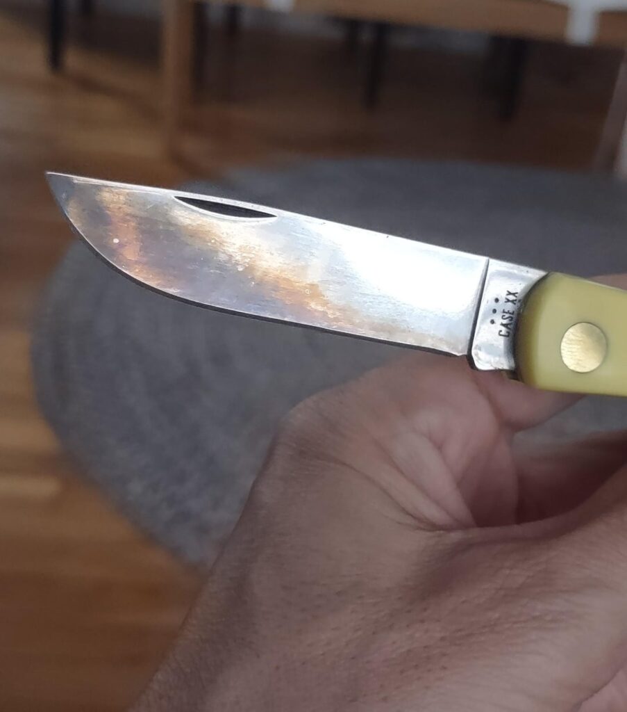 Patina build up on my Case Sod Buster. It's getting there!