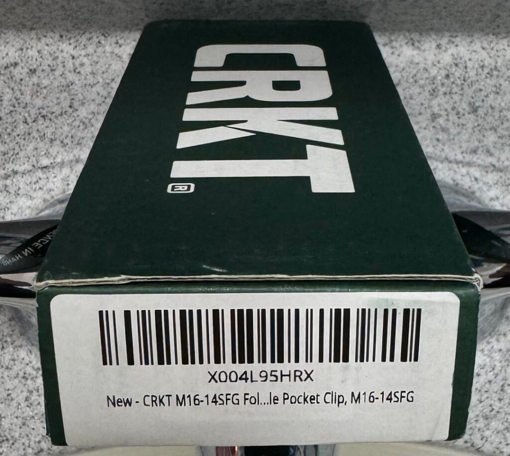 CRKT M16-14SFG - Real or Fake?