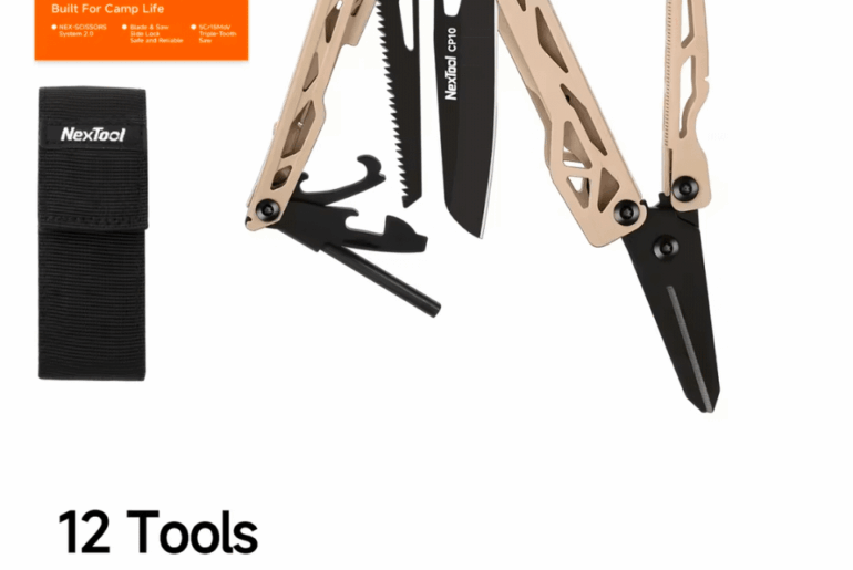 New camping-specific multitool from Nextool - CP-10