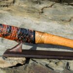 Mahogany Obsidian Blade