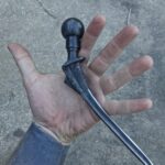 Human hip replacement shank