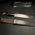 Camillus WW2 US Navy MK2 knife why half guard?