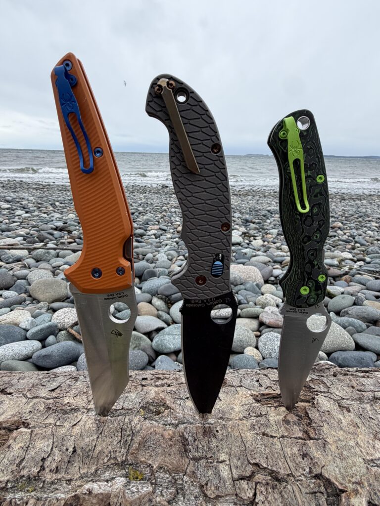My 3 Custom Spydercos