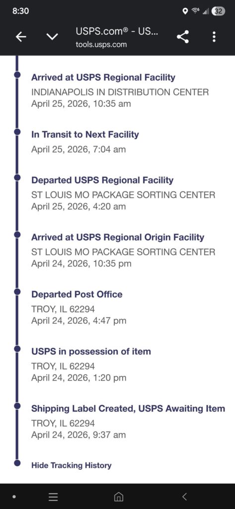 Can anyone make sense of this bs ? USPS, GP Knives order