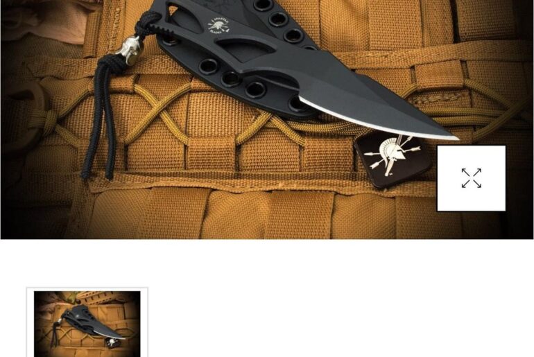 Spartan Blades Enyo, the AUS-8A has a locking mechanism on the sheath, the Magnacut does not? Is this true?