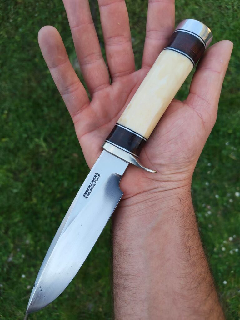 Randall 25-6" Trapper with Polished Stag Handle