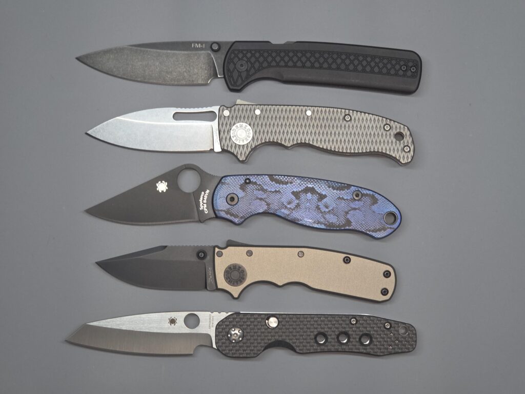 This Cold Steel knife is a better EDC than the Demko's and Spyderco's in the pic. Seriously.