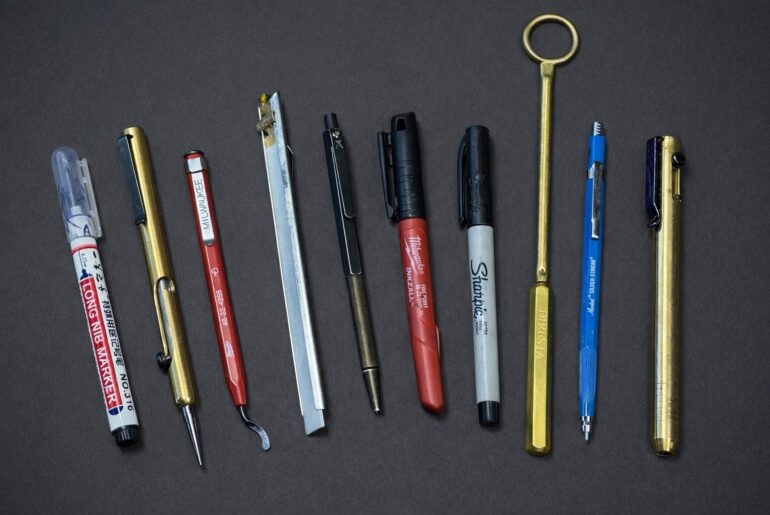 My fabrication EDC marking tools