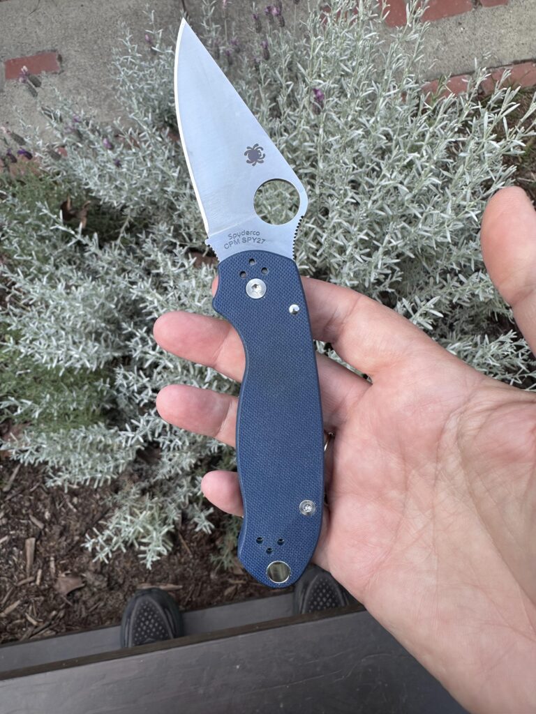 My first Spyderco!