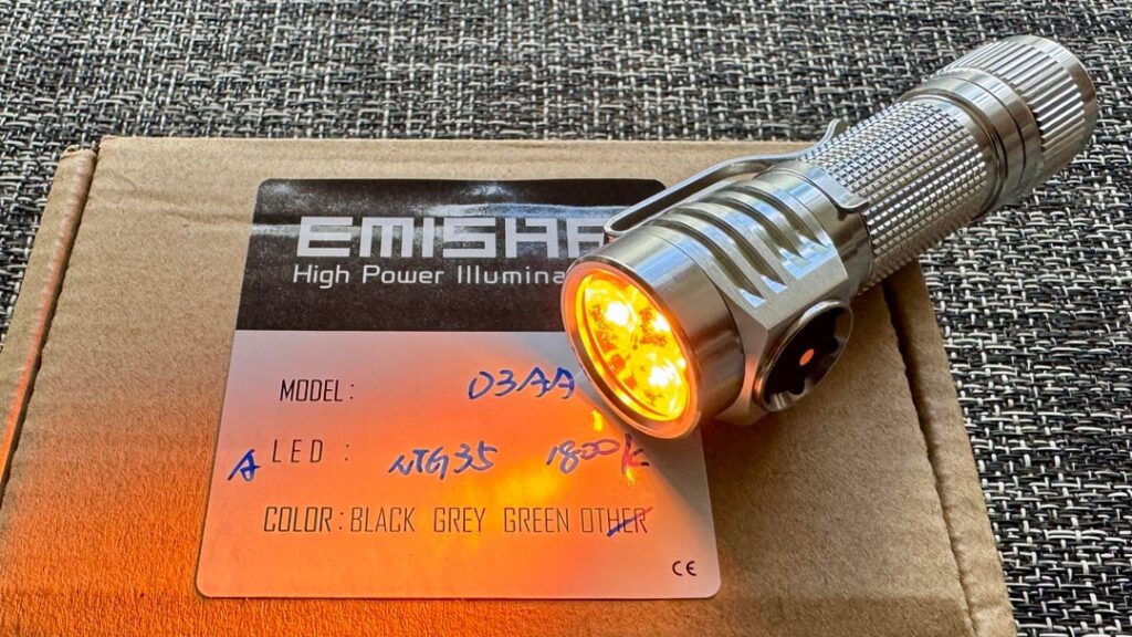 Emisar D3AA Chrome with NTG35 1800K