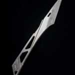 Cyberpunk Kiridashi I just made from hardened tool steel